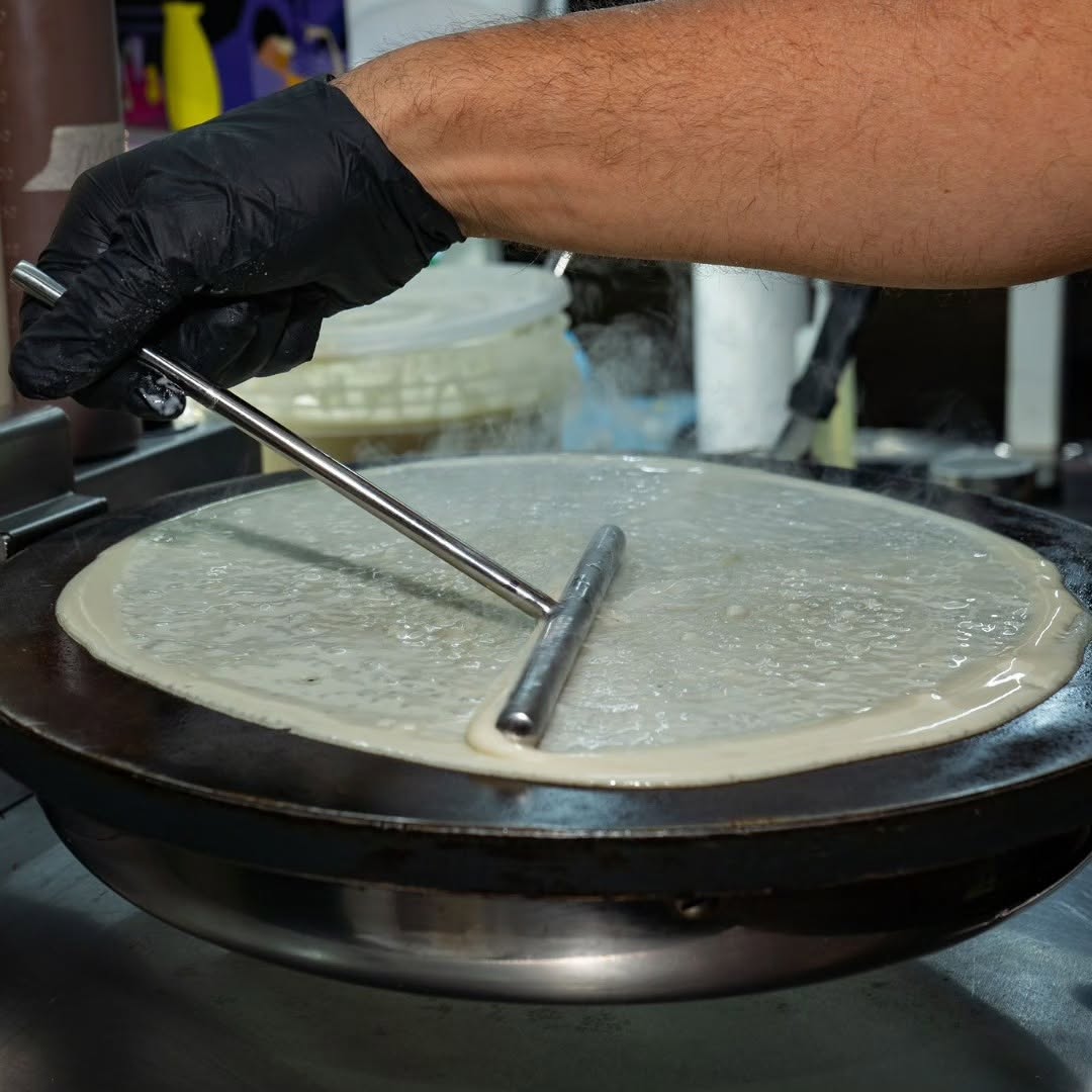 Crepes calde alla Nutella